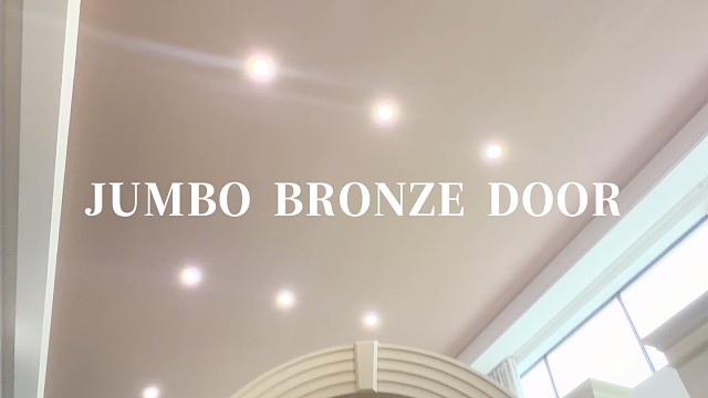 穹顶雕花铜门，解锁法式复古入户的奢华与艺术共鸣#中宝天一铜门 #别墅门 #铜门 #上海