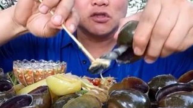 完整版，泰国大肥螺酸辣蘸水‍腌菜芯 #泰国大叔#泰国美食#内容启发搜索 #种草激励计划 #全民任务