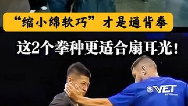 扇耳光不是通背拳的特长 真正适合扇耳光的可能是大成拳和中国跤 #