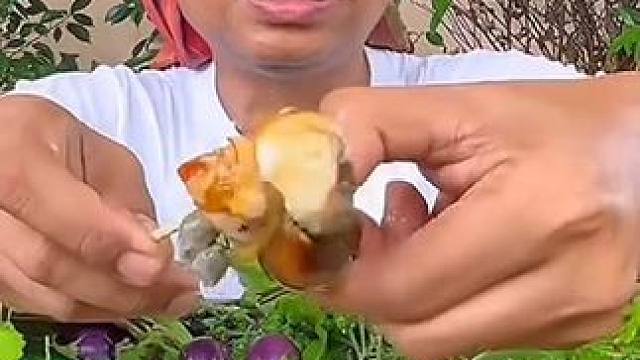 泰式甜辣酱️配上螺肉串串