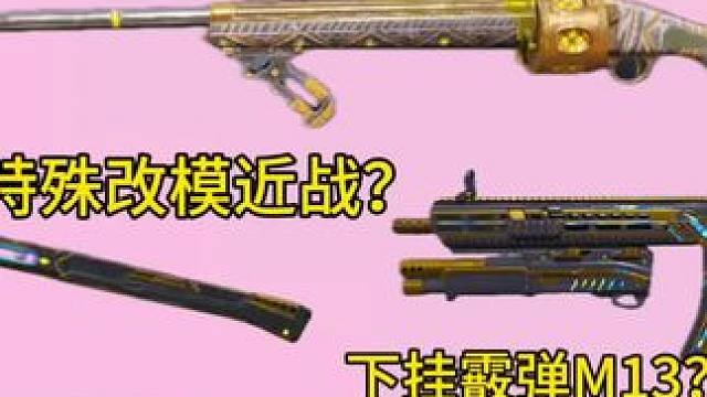 特殊改模近战/M13装饰品下挂配件外观？S10黄金时代全紫皮预览！