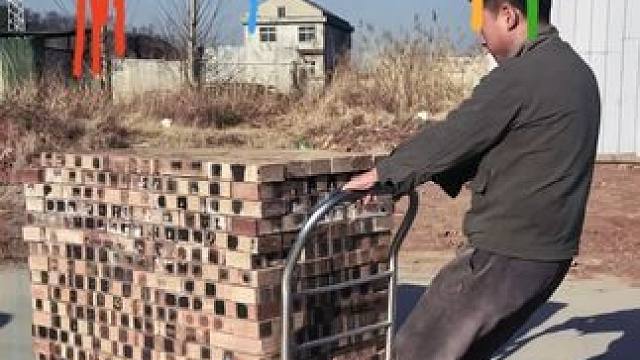 用了十几年的手推车 才知道手推车耐用的重点 是重点的手推车耐用！1.2米长大车身四轮搬运车，全钢车身