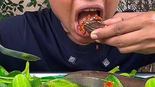 剁椒酱汁️刺身大毛蛤