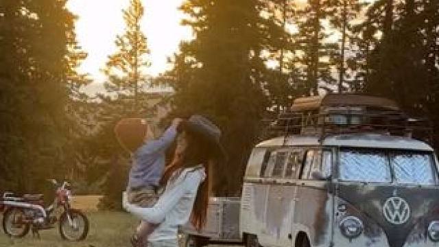 Vanlife 的一日·在森林深处大众T1 #