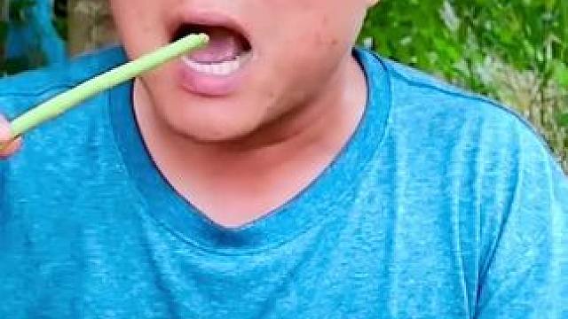 长豆角酸笋剁椒️凉拌大海虾