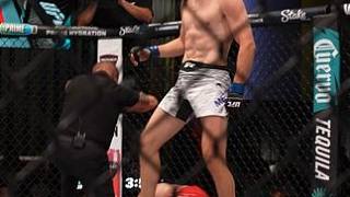 梅迪茨一回合重拳終結(jié)穆斯里穆?。?！