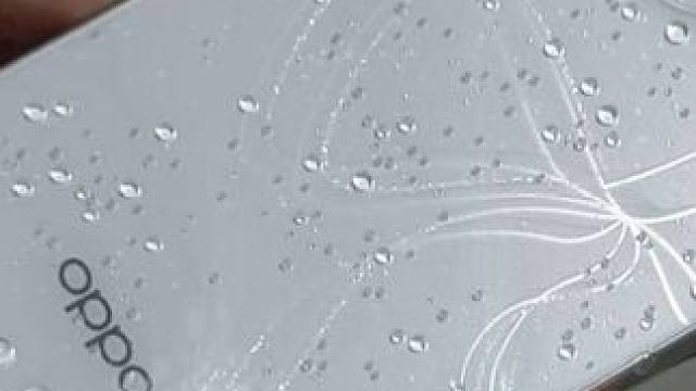 OPPOReno15 把蝴蝶结印在手机上