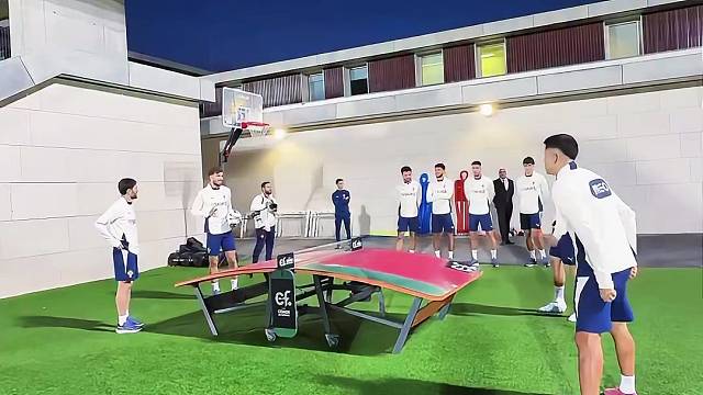 葡萄牙国家队独特的训练方式，“乒乓球”式训练