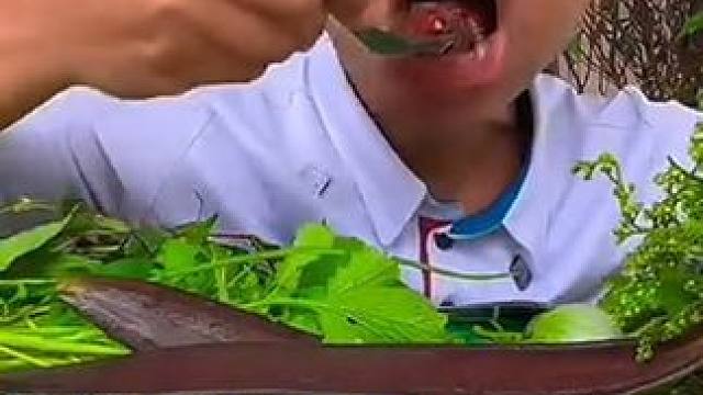 鲜牛腰子要配着草吃