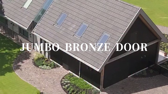 低调奢华还耐用，简约大气还显档次#中宝天一铜门 #别墅门 #铜门 #上海