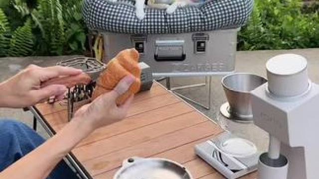 户外咖啡简单饭