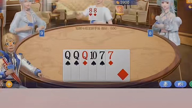 一牌未动，躺赢的快乐就是这么简单！#棋牌