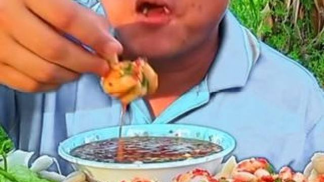 爆辣️剁椒凉拌大猪花肠大四棱豆