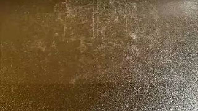 3D 打印原位打印大理石运行。