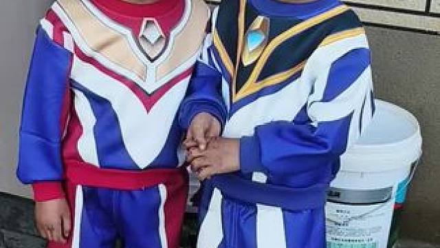 今天给双双买了新衣服。