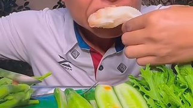 新鲜蔬菜剁椒️大块牛百叶