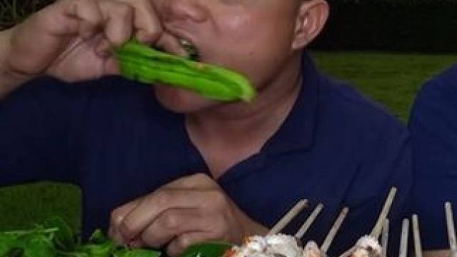 巨大四棱豆新鲜剁椒️凉拌小八爪鱼串串