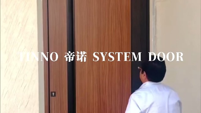 把自然肌理，藏进每一次推门的仪式感#TINNO帝诺系统入户门 #别墅门 #系统门 #上海