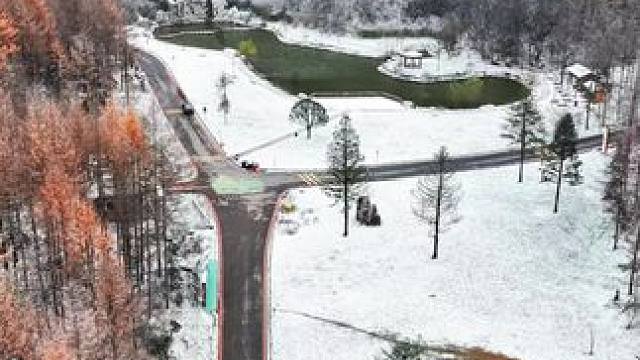  初雪已至，万事顺意️ 愿这个冬天，有雪有暖有惊喜，平安喜乐常相伴