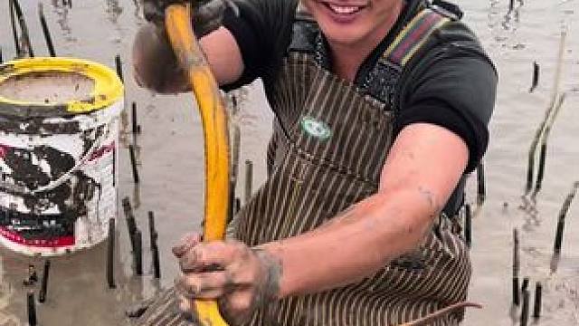 花1000块钱包塘，两个小时就扣了20斤，全是极品鳝鱼，这下还不发财啦！！