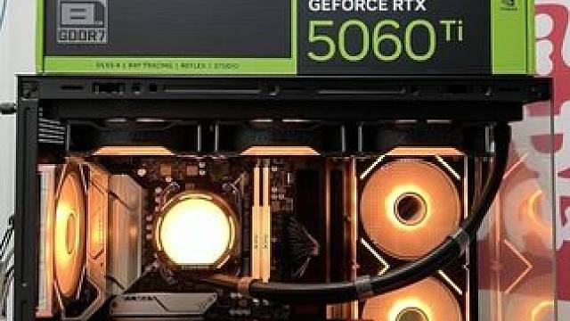 9600X5060TI九千预算黑金游戏海景房主机 上海买电脑，DIY电脑，实体店组装