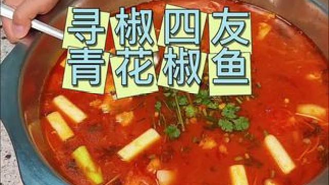 寻椒四友青花椒鱼 新上的酸汤锅底好吃