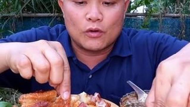 鲜辣蘸水️炭烤老虎肉（牛胸口）