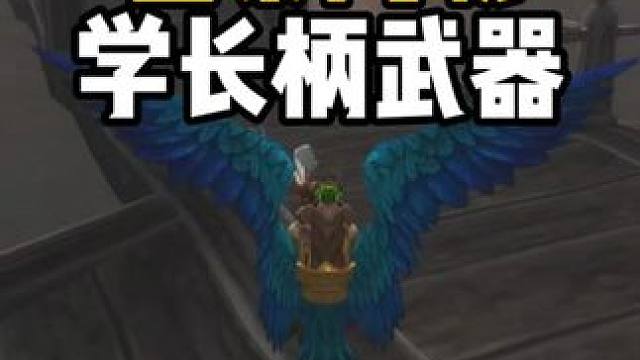 去暴风城学习长柄武器技能 发现一只新坐骑