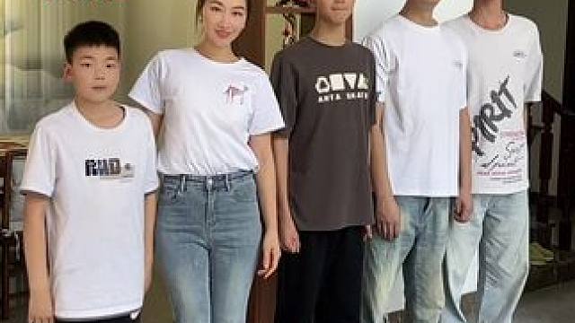 五口之家，家庭合睦 夫妻同心，日子真的会越来越好！