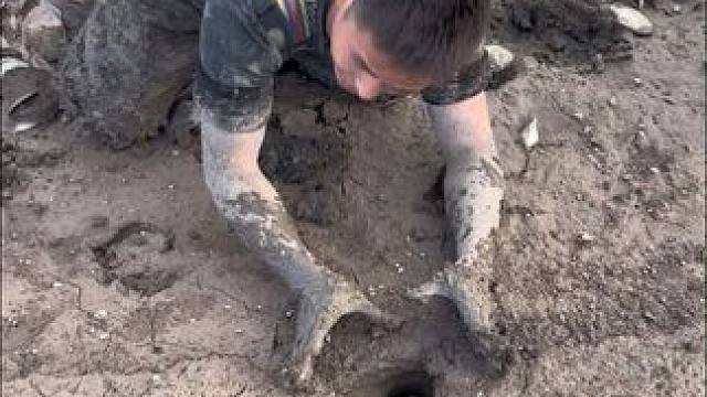 比头还大的洞你们没有见过吧？没想到最后上货1.2斤，太意外了！！