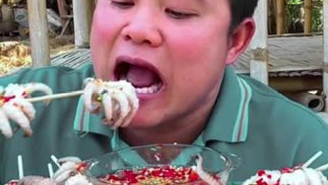 鲜辣剁椒料汁️一口一个小八爪鱼