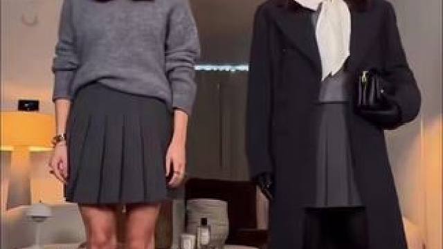 冬季穿搭保暖你缺一条光腿神器女生超自然双层打底秋冬裸感加绒裤