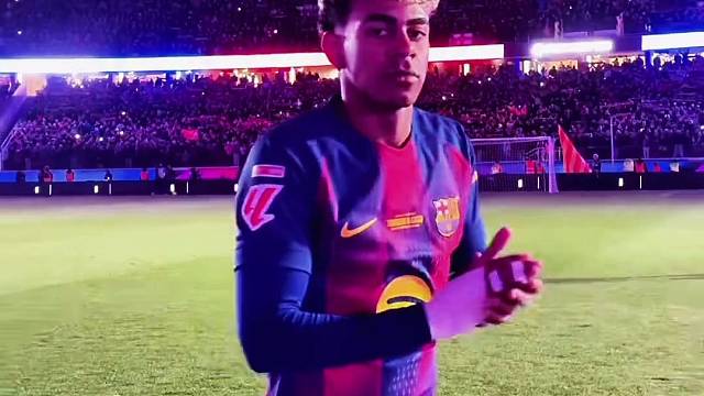 亚马尔助攻梅开二度带领巴塞罗那在新诺坎普取胜