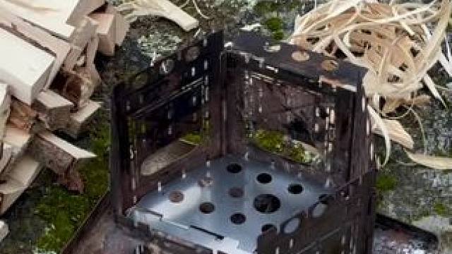 生火的过程本身就很治愈