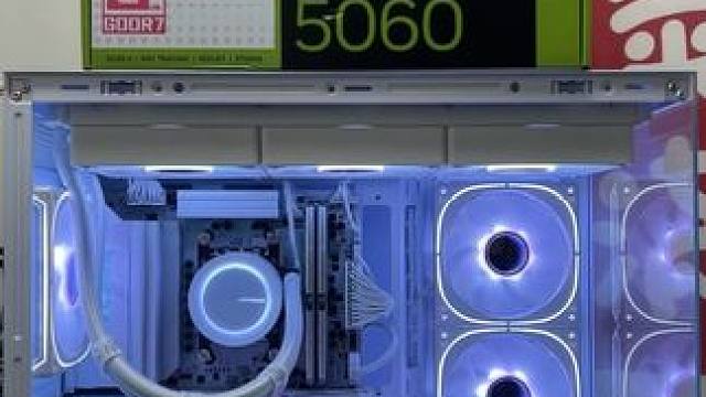 9600X5060八千预算纯白游戏海景房主机 上海买电脑，DIY电脑，实体店组装电脑