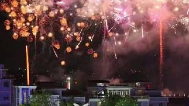 2025高明西江活力跑今天开跑，晚上还有惊喜的烟花汇演，你到场了吗