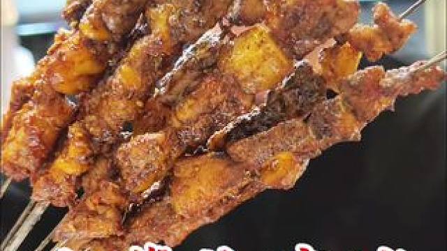 呼市夜市第一人干 40 年的大背头烧烤你吃过吗？