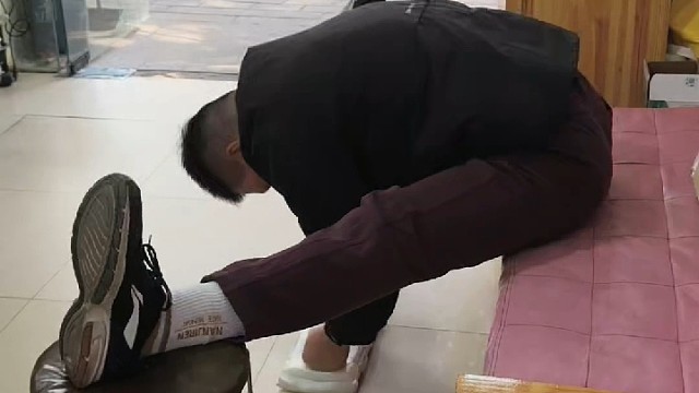 武汉黄老头健身运动马步桩