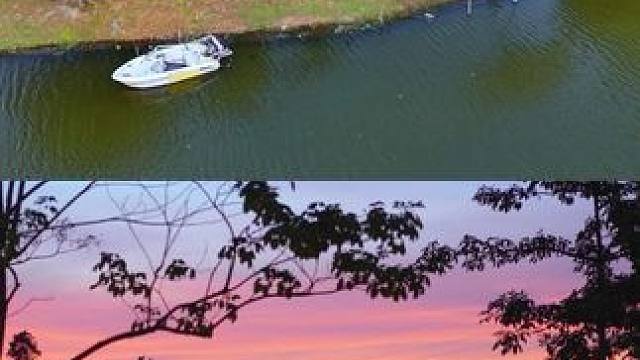 在顺德 公园露营，超靓日落晚霞车直达 周末放空圣地，不用去山野，也能亲近大自然 详细位置，看视