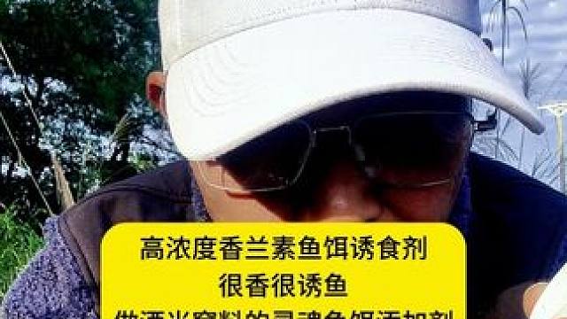 高浓度香兰素鱼饵诱食剂，很香很诱鱼，做酒米窝料的灵魂添加剂 高浓度香兰素鱼饵诱食剂，很香很诱鱼，做酒