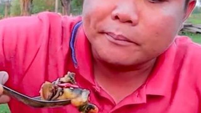 鲜辣️凉拌小土螺肉罗马生菜