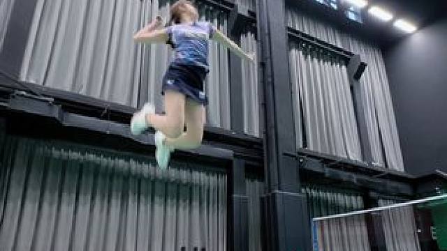 哎呀贤者我也有点羽毛球小才艺！