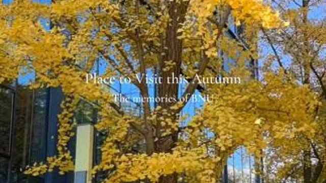 用镜头珍藏「师大之秋」的每一帧