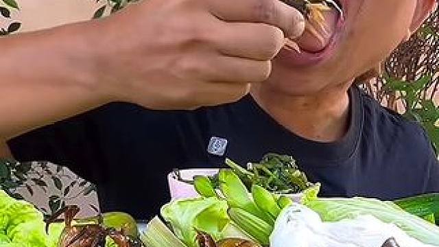 酸辣️木瓜丝新鲜小螃蟹️