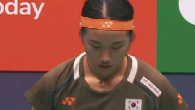 安洗莹VS王祉怡 今日话题：你有过羽毛球比赛的遗憾吗？