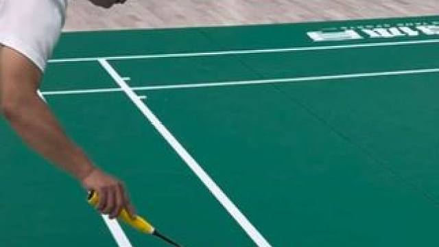 羽球技能挑战，看看你一次能捡起几棵球？