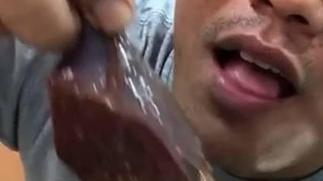 大块的鲜牛肝真的太好吃了