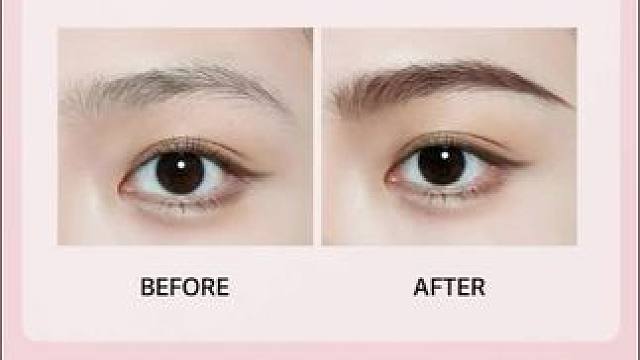 浅色眉毛真的显得整个妆容更干净温柔