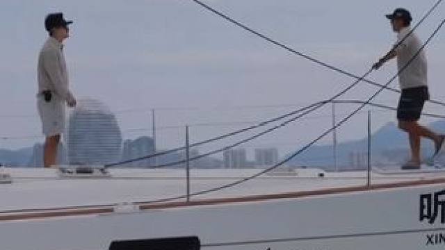 2025环海南岛大帆船赛抢风水上俱乐部出征