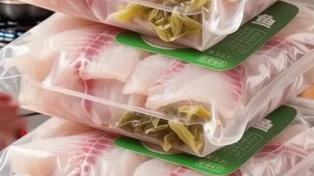 拍1发5袋啦，俏苏味金汤黑鱼酸菜鱼500g*5袋，含黑鱼片家庭半成品菜